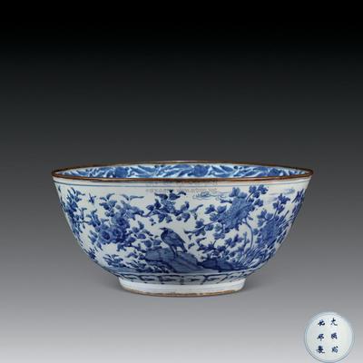 【明萬歷 青花花鳥大碗】拍賣品_圖片_價(jià)格_鑒賞_明代青花瓷器_雅昌藝術(shù)品拍賣網(wǎng)