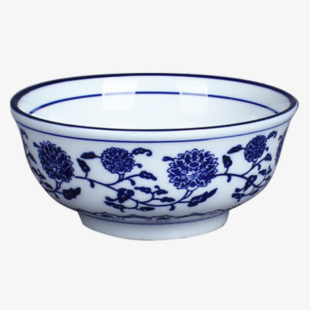 產品實物陶瓷青花碗高清素材 生活用品 免費下載 頁面網頁 平面電商 創意素材 png素材